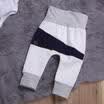 Newborn Kids Baby Boys Gentleman Clothes Set Bow RomperPants Wedding Party Suit