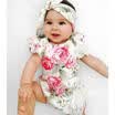 AU Sleeveless Infant Girls Ruffled Romper Jumpsuit Bodysuit One-Pieces Clothes