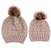 Mom Beanie Hat Cap Knitted hat Newborn Baby Knit Soild Cotton Blend Women Warm