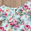 New Floral Princess Kids Baby Girls Dress Flower Party Dress Bridesmaid Dresses