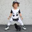 US Newborn Baby Boy Girl Infant Monster Romper Jumpsuit Bodysuit Clothes Outfits