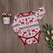 Christmas Toddler Infant Newborn BabyKid Bodysuit RomperJumpsuit Clothes Outfit
