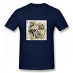 Andrea Haase Animals Illustration Wildlife Vintage Africa map with Rhino Elephant Cheetah Zebra Giraffe Men T-Shirt Andrea Haase Animals Illustration Wildlife Vintage Africa map with Rhino Elephant Cheetah Zebra Giraffe Men T-Shirt