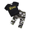 AU 2pcs Toddler Infant Baby Boy T-shirt TopCamouflage Pants Outfits Clothes Set