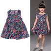 New Princess Kids Baby Girl Dress Flower Sleeveless Party Dress Summer Sundress