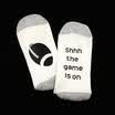 Unisex Men Funny Sport Socks DO NOT DISTURB shhh the game is on Warm Socks