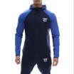 Mens Winter Slim Hoodie Warm Hooded Sweatshirt Coat Jacket Outwear Sweater au