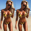 US Womens Bikini Set Bandage Push-Up Padded Swimwear Swimsuit Bathing Brazilian