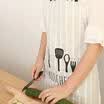 USA Women Man Waterproof Apron Kitchen Restaurant Cooking Bib Aprons with Pocket