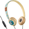 BOB MARLEY JH041-NV Reggae Music Founded American Brand Cotton Cotton Fabric Modified Headphones Sky Blue Retro Pattern Callable