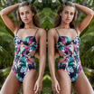 Womens One Piece Bikini Push up Padded Bra Swimsuit Bathing Swimwear Beachwear