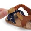 Toddler Girl Baby Bow-Knot Sandals Summer Canvas Moccasin Shoes Prewalker 0-18M