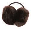 Cute Fur Ear Muffs Warmer Women Girl Plush Winter Warm Thick Fluffy Behind Head