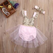 Toddler Baby Girls Clothing Princess Party Yellow Skirt Tutu Flower Dress 6-12M