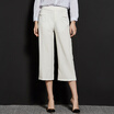 Antarctica Nanjiren cotton&linen loose casual pants fashion nine points wide leg pants wild trend pants white XL 17075
