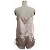 US Women Sexy-Lingerie Sleepwear Satin Silk Babydoll Lace Nightwear Pajamas Set