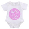 Newborn Baby Girl Boy Bodysuit Romper Jumpsuit Outfits Sunsuit Clothes UK Stock