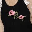Adorable Toddler Kids Girls Strap Flower Romper Jumpsuit Outfit Clothes 1-6T