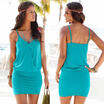 Women Summer Casual Sleeveless Evening Party Cocktail Beach Short Mini Dress US