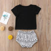Baby Kid Boy Infant Cotton Top Romper Jumpsuit Bodysuit Pants Clothes Outfit Set