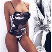 Sexy Leotard Women Bodysuit Jumpsuit Zipper Nightwear Lingerie Bodycon Swimwear