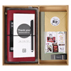 Morning light M & G HAPY0013 set off travel straps notebook diary diary traveler hand book book set including inner core 12 sets of red