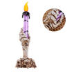 Halloween Skull Skeletal Hand Stand Electronic LED Candle Decor Party Lamp