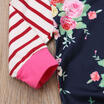 Adorable Infant Baby Girls Hooded Flower Romper Jumpsuit Outfit Clothes Playsuit