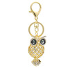 Crystal Piercing Owl Charms Twinkle Night Owls Phone Case Straps Shining Rhinestones Keychain Glittered Diamonds Pendant Jewelery