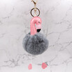 Cute Flamingo Keychain for Bags Big Keychain