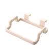 Kitchen Portable Plastic Door Garbage Trash Bag Box Can Rack Hanging Holder