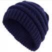 UK Ponytail Beanie Hat Women Messy Bun Crochet Cap Winter Warm Knitted Stylish