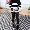 Girls Kids Winter Thick Warm Leather Leggings Fleece Lined Skinny Pants Trousers
