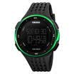 UK Men Fashion Military Stainless Steel Digital LED Sport Quartz Wrist Watch