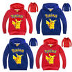 Pikachu Kids Girls Boys Sweatshirt Hoodies Coat Outerwear Tops Pokemon Clothes