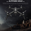 JJRC JJPRO X5 EPIK RC Drone Quadcopter Brushless Motor 5G Wifi FPV 1080P HD Camera with GPS Positioning Follow Me Altitude Hold