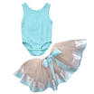 Toddler Baby Kid Girl Tops RompersTutu Dress Pettiskirt Clothes Outfit US Stock