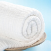 Jingdong Supermarket Big Park DAPU Towel Home Textile A Category Bath Towel Cotton Folded Square 6 Layer Gauze Bath Towel Baby Gauze Bath Towel White 300g 120 120cm