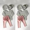 Newborn Kids Baby Girl Cotton Striped Tops T-shirt Long Pants Outfits Clothes US