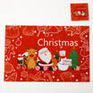 Christmas Santa Snowman Elk Table Mats Cover Table Party Decor Xmas Ornaments