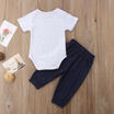 AU Seller Newborn Infant Baby Girls Cotton Romper PlaysuitPants Outfit Clothes