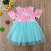 Toddler Girls Kids Tulle Tutu Dress Party Princess Pageant Dresses Clothes 1-6T