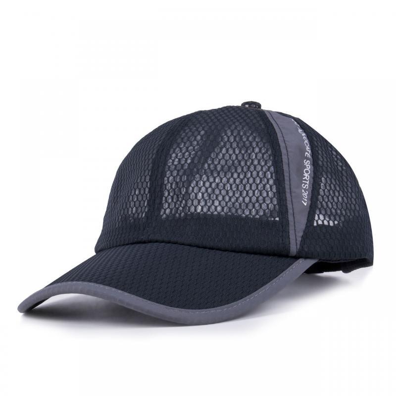 Baseball Cap Trucker Adjustable Hat Plain Mesh Flat Visor Solid Blank Snapback W