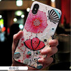 For iphone XS MAX XR X Phone cases covers Silicone Soft TPU 3D Emboss Patterned Fitted cases