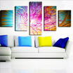 Home Decor Large Mirror Sticker Wall Clock Modern Design 3D DIY Wall Watch