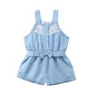Kids Baby Girl Denim Romper Bodysuit Jumpsuit Sunsuit Summer Outfits Clothes