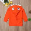 US 1-5Y Kids Baby Boys Girl Autumn Hoodie Top Hooded Zipper Coat Jacket Clothes