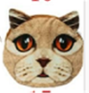 Pouch Bag New Cute Women Shoulder Bag Cat Face Cartoon Print Zipper Closure Messenger Clutch Coin Purse Bag Phone Bag B7W4F4L2