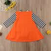 2PCS Newborn Kids Toddler Baby Girl Party Princess Strap Dress Holiday Clothes