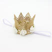 Toddler Baby Girls Crown Headband Princess Floral Tiara Lace Wedding Headwear